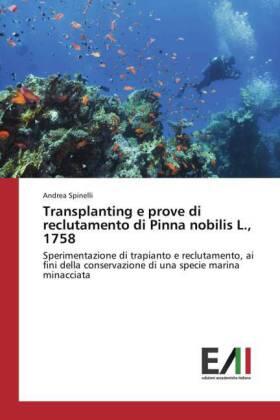 Spinelli |  Transplanting e prove di reclutamento di Pinna nobilis L., 1758 | Buch |  Sack Fachmedien