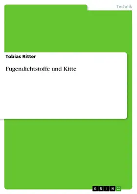 Ritter |  Fugendichtstoffe und Kitte | eBook | Sack Fachmedien