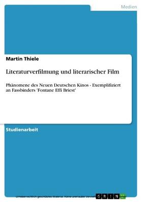 Thiele |  Literaturverfilmung und literarischer Film | eBook | Sack Fachmedien