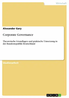 Gary |  Corporate Governance | eBook | Sack Fachmedien