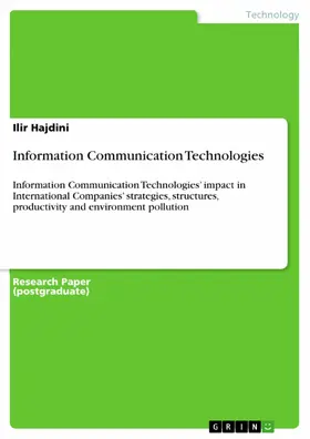 Hajdini |  Information Communication Technologies | eBook | Sack Fachmedien