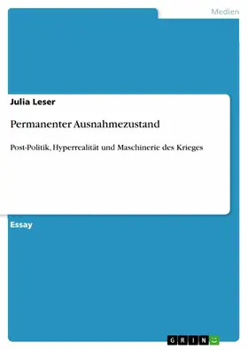 Leser |  Permanenter Ausnahmezustand | eBook | Sack Fachmedien