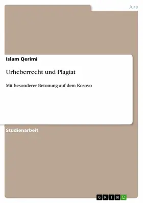 Qerimi |  Urheberrecht und Plagiat | eBook | Sack Fachmedien