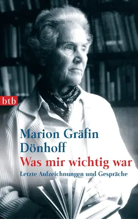 Dönhoff |  Was mir wichtig war | eBook | Sack Fachmedien