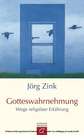 Zink |  Gotteswahrnehmung | eBook | Sack Fachmedien