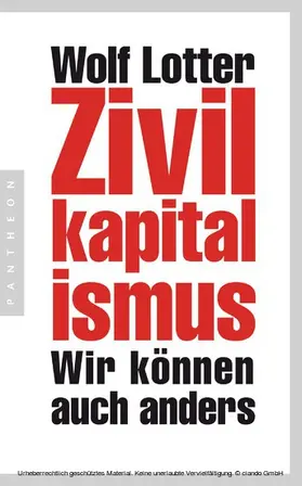 Lotter | Zivilkapitalismus | E-Book | sack.de