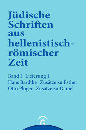 Bardtke / Plöger / Georg Kümmel |  Zusätze zu Esther. Zusätze zu Daniel | eBook | Sack Fachmedien