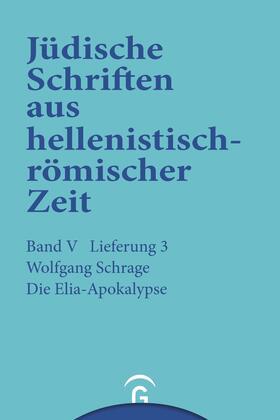Schrage / Georg Kümmel |  Die Elia-Apokalypse | eBook | Sack Fachmedien