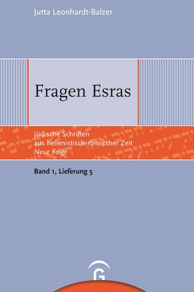 Leonhardt-Balzer / Lichtenberger / S. Oegema |  Fragen Esras | eBook | Sack Fachmedien