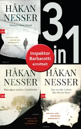 Nesser |  Die Gunnar Barbarotti-Reihe Band 1 bis 3 (3in1-Bundle): Mensch ohne Hund/Eine ganz andere Geschichte/Das zweite Leben des Herrn Roos | eBook | Sack Fachmedien