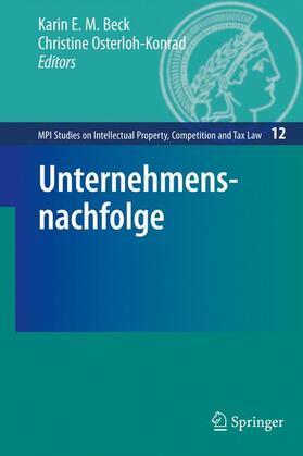 Osterloh-Konrad / Beck |  Unternehmensnachfolge | Buch |  Sack Fachmedien