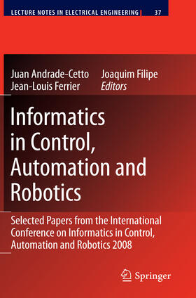 Andrade Cetto / Ferrier / Filipe |  Informatics in Control, Automation and Robotics | eBook | Sack Fachmedien