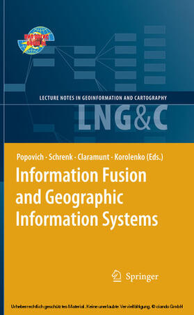 Popovich / Schrenk / Claramunt |  Information Fusion and Geographic Information Systems | eBook | Sack Fachmedien