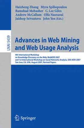 Zhang / Spiliopoulou / Mobasher |  Advances in Web Mining and Web Usage Analysis | eBook | Sack Fachmedien