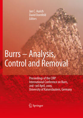 Aurich / Dornfeld |  Burrs - Analysis, Control and Removal | eBook | Sack Fachmedien
