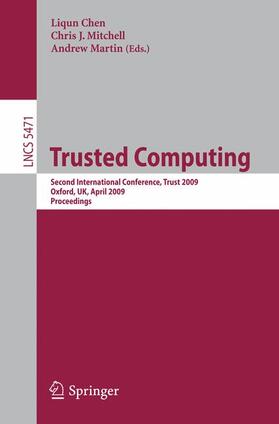 Chen / Martin / Mitchell |  Trusted Computing | Buch |  Sack Fachmedien