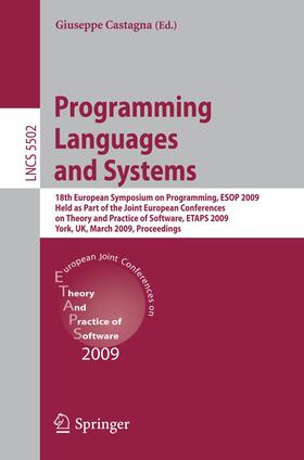Castagna |  Programming Languages and Systems | Buch |  Sack Fachmedien