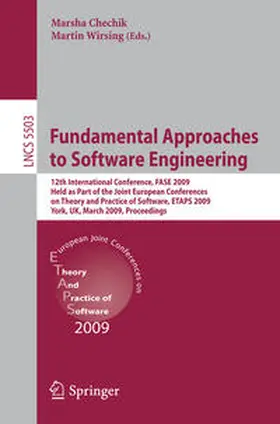 Chechik / Wirsing |  Fundamental Approaches to Software Engineering | eBook | Sack Fachmedien