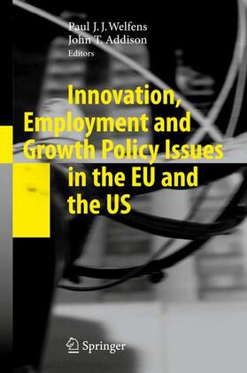 Addison / Welfens |  Innovation, Employment and Growth Policy Issues in the EU and the US | Buch |  Sack Fachmedien