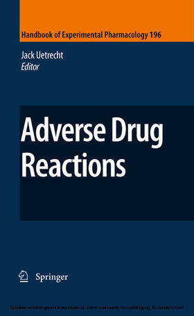 Uetrecht |  Adverse Drug Reactions | eBook | Sack Fachmedien