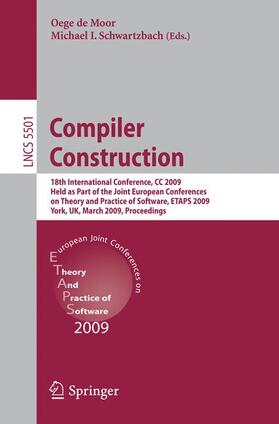 de Moor / Schwartzbach |  Compiler Construction | Buch |  Sack Fachmedien