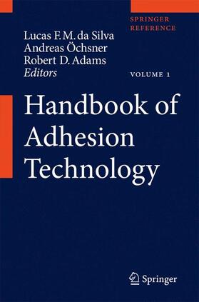 da Silva / Adams / Öchsner |  Handbook of Adhesion Technology | Buch |  Sack Fachmedien