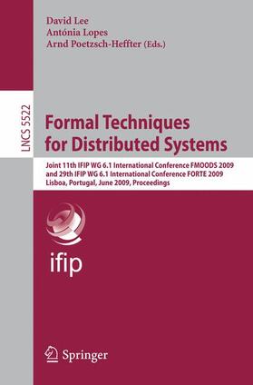 Lee / Poetzsch-Heffter / Lopes |  Formal Techniques for Distributed Systems | Buch |  Sack Fachmedien