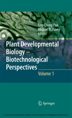 Pua / Davey |  Plant Developmental Biology - Biotechnological Perspectives | eBook | Sack Fachmedien