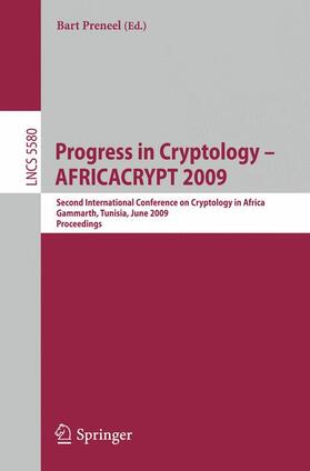 Preneel |  Progress in Cryptology -- AFRICACRYPT 2009 | Buch |  Sack Fachmedien