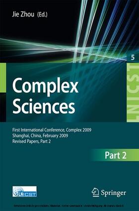 Zhou / Akan / Bellavista |  Complex Sciences | eBook | Sack Fachmedien