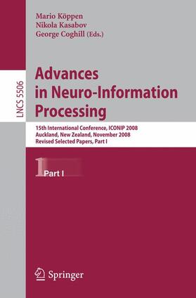 Köppen / Kasabov / Coghill |  Advances in Neuro-Information Processing | Buch |  Sack Fachmedien