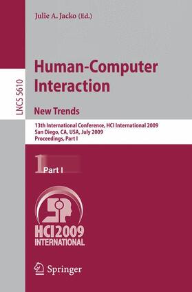 Jacko |  Human-Computer Interaction. New Trends | Buch |  Sack Fachmedien