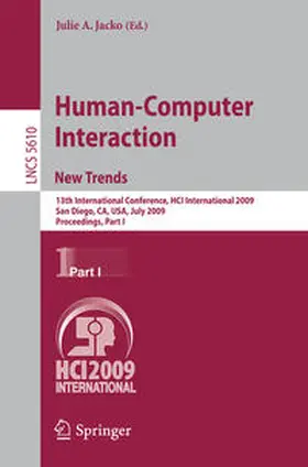 Jacko |  Human-Computer Interaction. New Trends | eBook | Sack Fachmedien