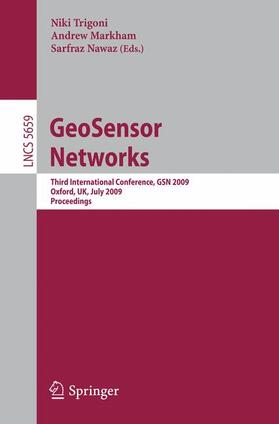 Trigoni / Nawaz / Markham |  GeoSensor Networks | Buch |  Sack Fachmedien