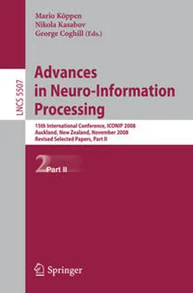 Köppen / Kasabov / Coghill |  Advances in Neuro-Information Processing | eBook | Sack Fachmedien