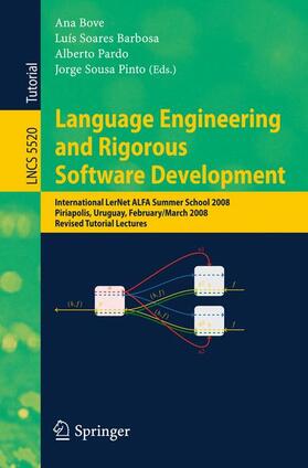 Bove / Pinto / Barbosa |  Language Engineering and Rigorous Software Development | Buch |  Sack Fachmedien