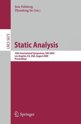 Su / Palsberg |  Static Analysis | Buch |  Sack Fachmedien