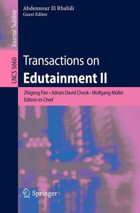 El Rhalibi |  Transactions on Edutainment II | Buch |  Sack Fachmedien