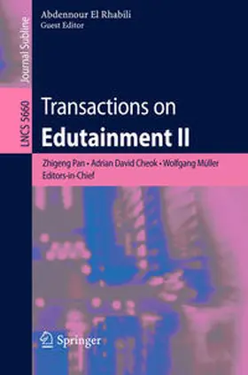 El Rhalibi |  Transactions on Edutainment II | eBook | Sack Fachmedien