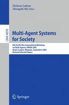Lukose |  Multi-Agent Systems for Society | Buch |  Sack Fachmedien