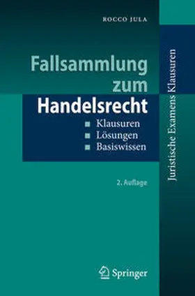 Jula |  Fallsammlung zum Handelsrecht | eBook | Sack Fachmedien