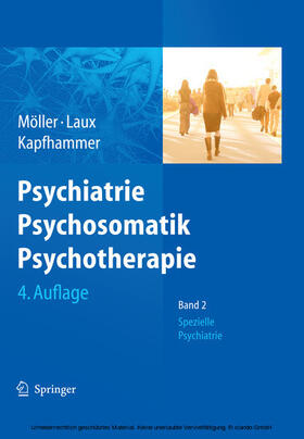 Möller / Laux / Kapfhammer |  Psychiatrie, Psychosomatik, Psychotherapie | eBook | Sack Fachmedien