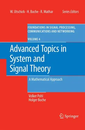 Pohl / Boche |  Advanced Topics in System and Signal Theory | Buch |  Sack Fachmedien