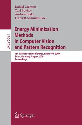 Cremers / Schmidt / Boykov |  Energy Minimization Methods in Computer Vision and Pattern Recognition | Buch |  Sack Fachmedien