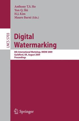 Ho / Barni / Shi |  Digital Watermarking | Buch |  Sack Fachmedien