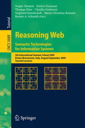 Tessaris / Franconi / Eiter |  Reasoning Web. Semantic Technologies for Information Systems | eBook | Sack Fachmedien
