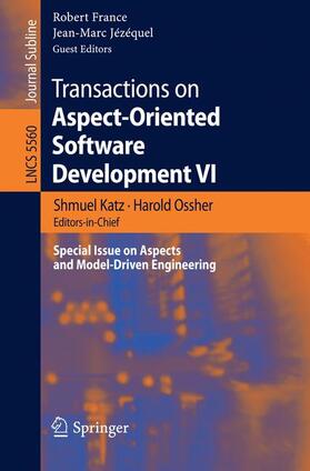 Ossher / Katz |  Transactions on Aspect-Oriented Software Development VI | Buch |  Sack Fachmedien
