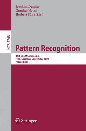 Denzler / Süße / Notni |  Pattern Recognition | Buch |  Sack Fachmedien