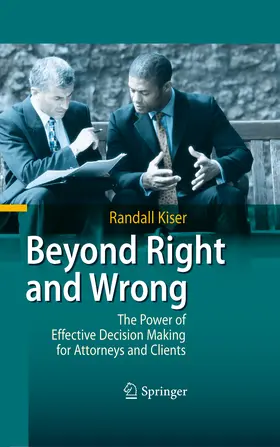 Kiser |  Beyond Right and Wrong | eBook | Sack Fachmedien