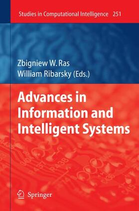 Ribarsky / Ras |  Advances in Information and Intelligent Systems | Buch |  Sack Fachmedien